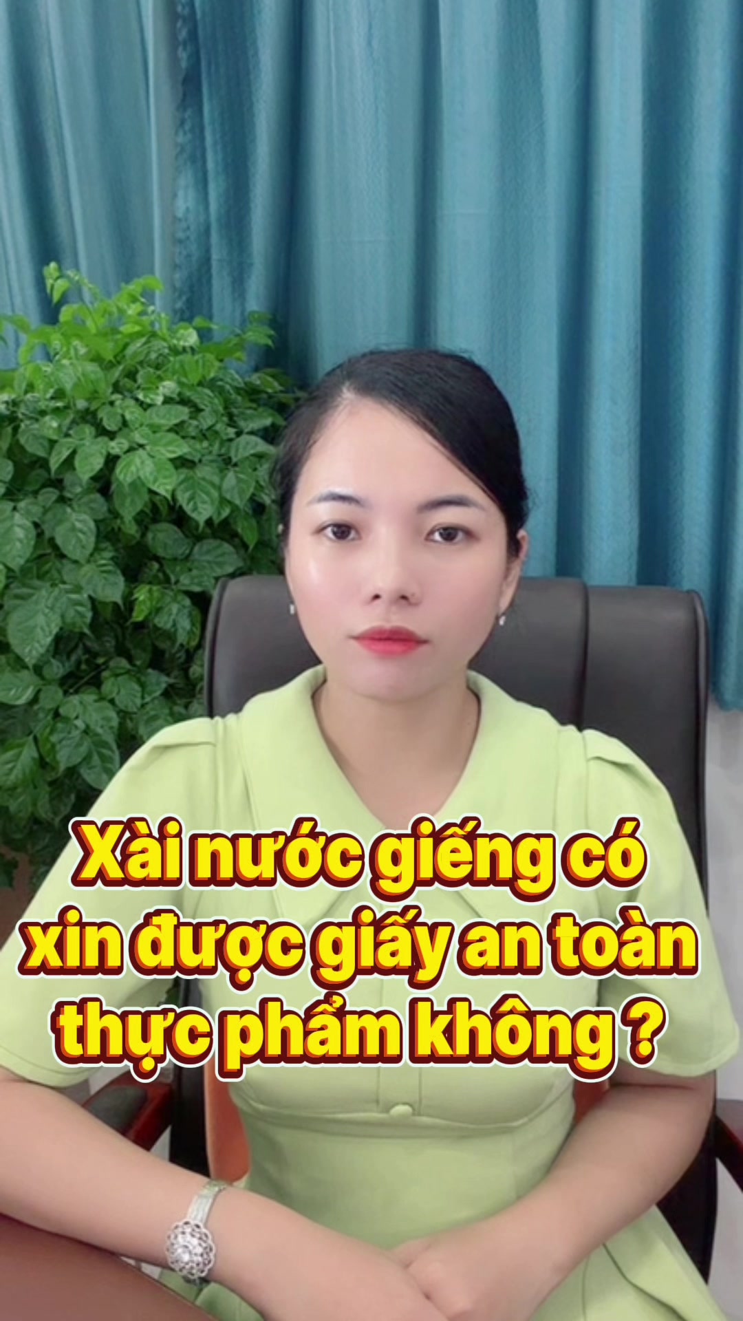 Sử dụng nước giếng khoan có xin cấp giấy chứng nhận ATTP được không?